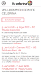Mobile Screenshot of fc-celerina.ch